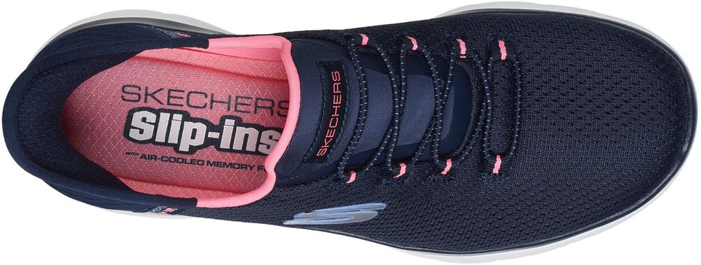 Кроссовки Skechers Slip-ins: Summits - Diamond Dream Women navy/pink