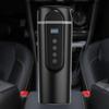12V24V Auto Reise Wasserkocher Auto Heizbecher mit Auslaufsicherem Deckel Tragbarer Kaffee Reisebecher