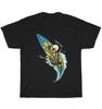 Surfing Skeleton Surfer Skull Board Beach Wave Holiday T-Shirt Unisex Funny Gift