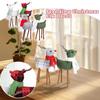 Kawaii Standing Christmas Elk Decor Mini Retro Elk Decoration Christmas Elk Figurine  Children