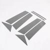 For Mazda 3 Axela Sedan      Window Center B C Pillar Column Cover Trims Strips Car Styling Accessories