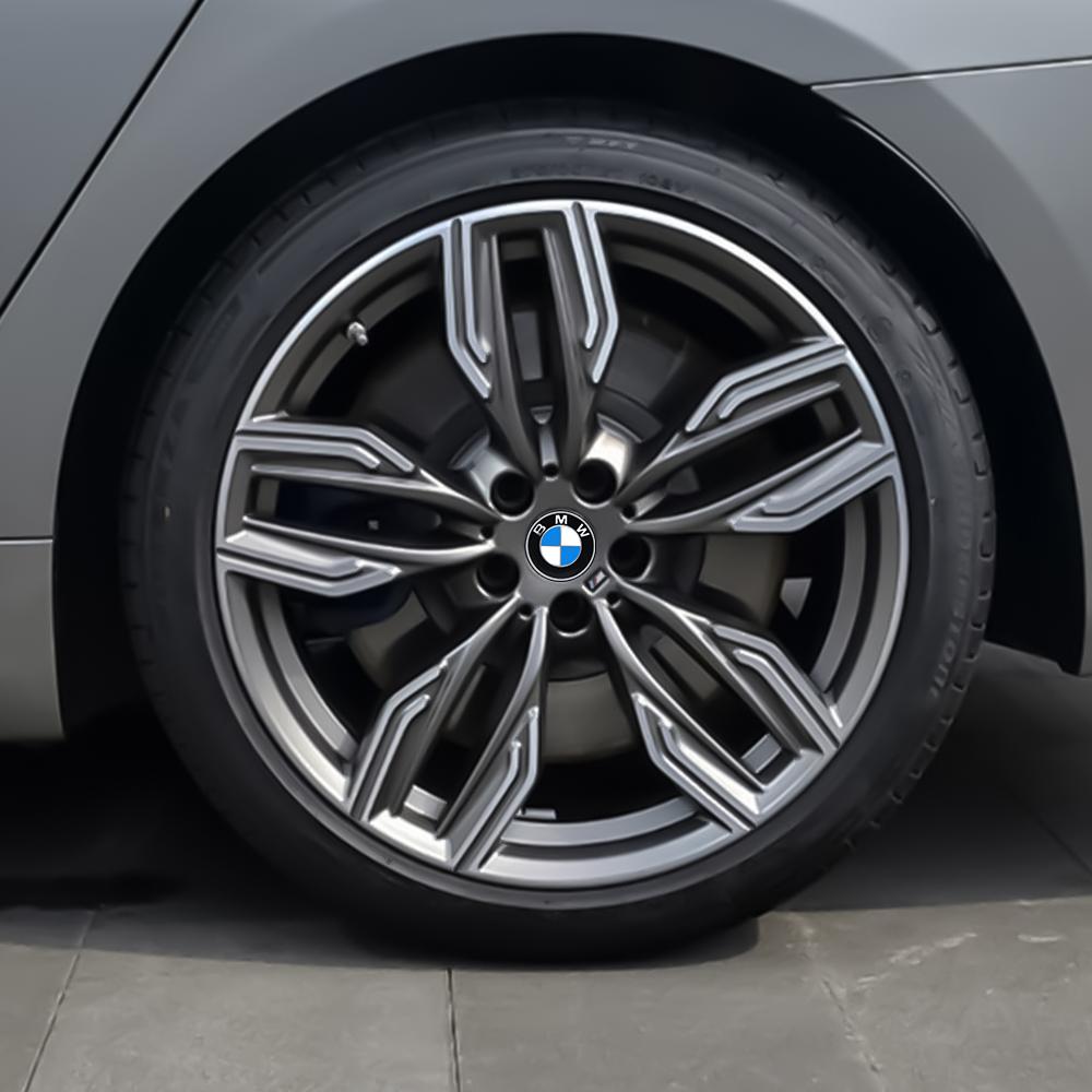 2026 Hot 4Pc 60mm 63mm 68mm Car Wheel Center Hub Cap For BMW M E36 E39 E46 E60 E90 E90 G21 G30 G11 F15 X5 G20 Rim Cover Sticker Accessory