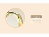 Christmas Hot Selling Women’s S925 Silver Wind Chime Earrings with 18K Gold Plated Ear Cuffs