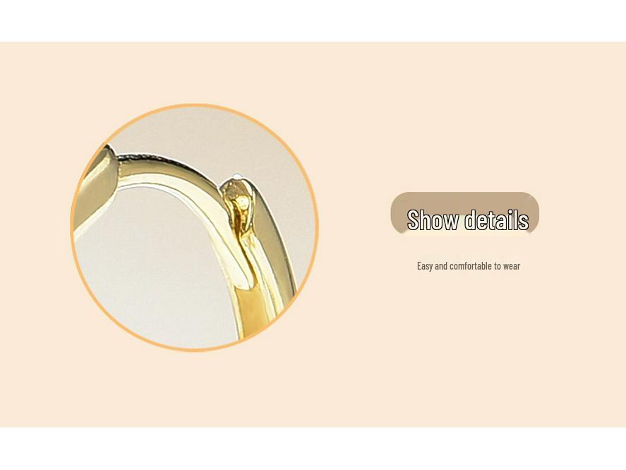 Christmas Hot Selling Women’s S925 Silver Wind Chime Earrings with 18K Gold Plated Ear Cuffs