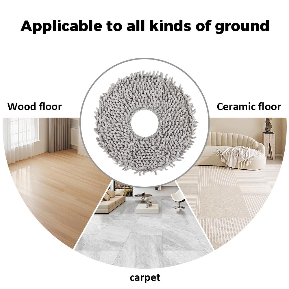 Mop Pad For ECOVACS Deebot X1 Omni X2 Omni T30 Pro Omni X1 X2 T5 T50 T10 T20 Omni T30s combo Mop Cloth Robot Vacuum Cleaner