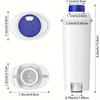 Coffee Machine Filters Replacement for DeLonghi Filter DLSC002 Water Filter Cartridges Activated Carbon Softener 3