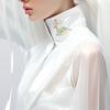 Bo Xin Yun Colorful Crystal Deer Brooch - Exquisite Plum Blossom Design for Women's Fashion Accessories
