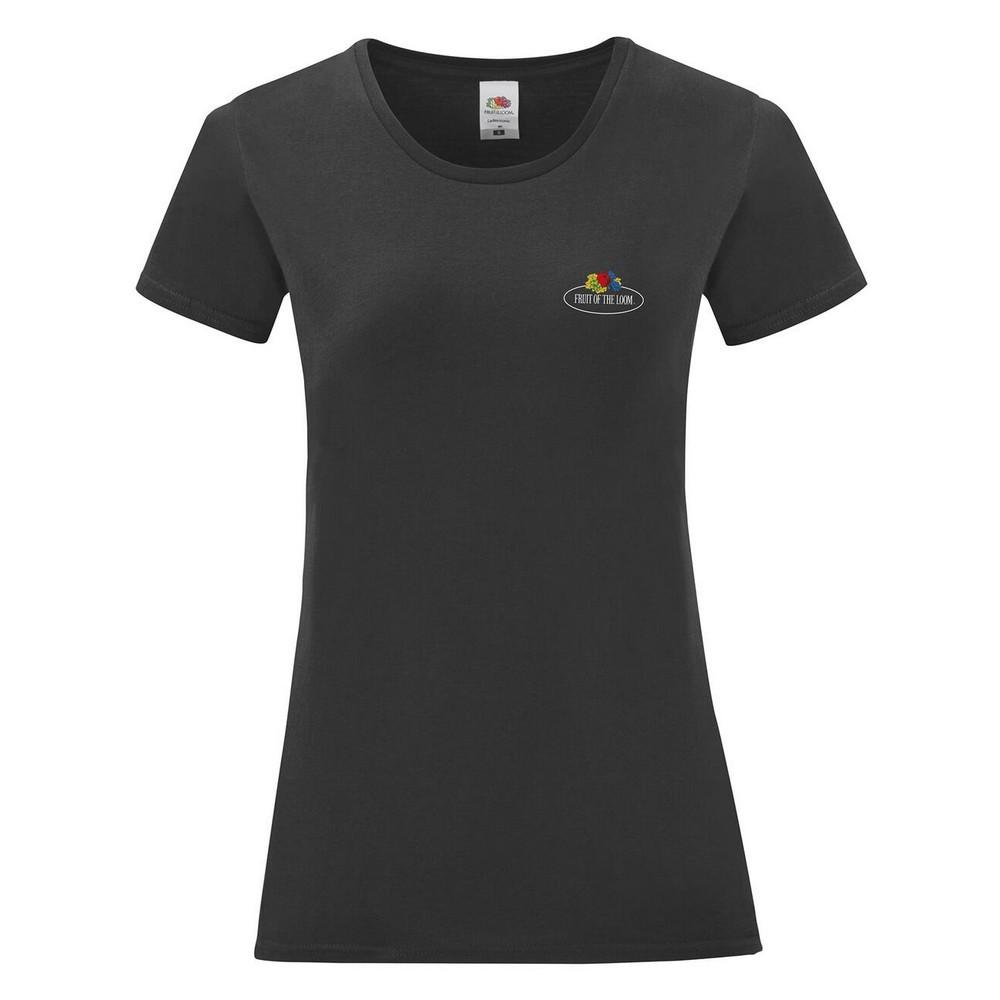 Fruit of the Loom Womens/Ladies Logo Vintage T-Shirt