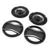 Pair Car Audio Speaker 6.5in Full Frequency 35hz‑22khz 91dB 4 Ohm  Round Universal Moisture Proof