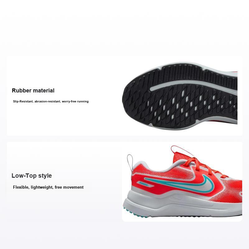 Кроссовки Nike Cosmic Runner GS Ярко-красный Пыльный кактус Детские Кроссовки Красный Чисто-платиновый Черный HM4402-600 36.5