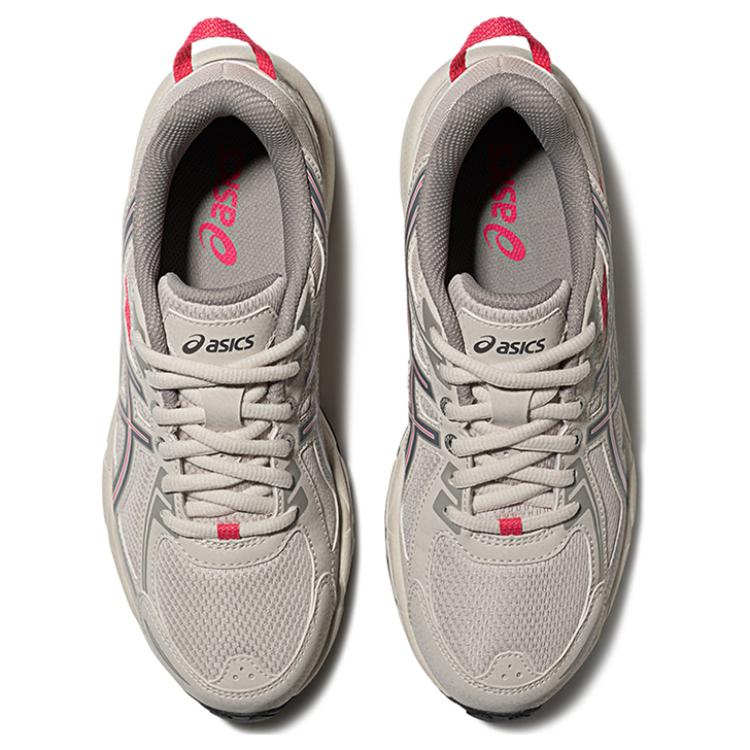 Asics Gel-Venture 6 Comfortable Versatile Low-Top Trail Running Shoes Women sneaker Gray Pink 1012B359-021