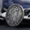 Russia, Catherine I, 1725, Catherine, commemorative medal, vintage coin, antique creative gift