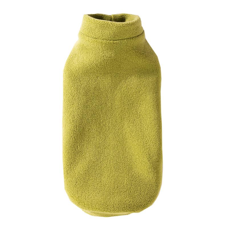 Simple Macaron Cat Clothes Anti-break Free Ragdoll Cat Hairless Cat Autumn and Winter Warm Vest Fleece Pet Clothing