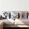 Gabby's Dollhouse Cushion Cover Premium Comfort Reversible Pillow Cove -Two in One Design for Any Room & Car Interior