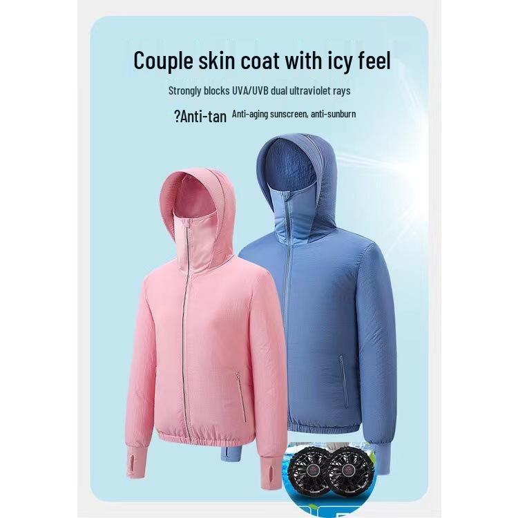Unisex Summer Travel Sunscreen Jacket for Outdoor Sports