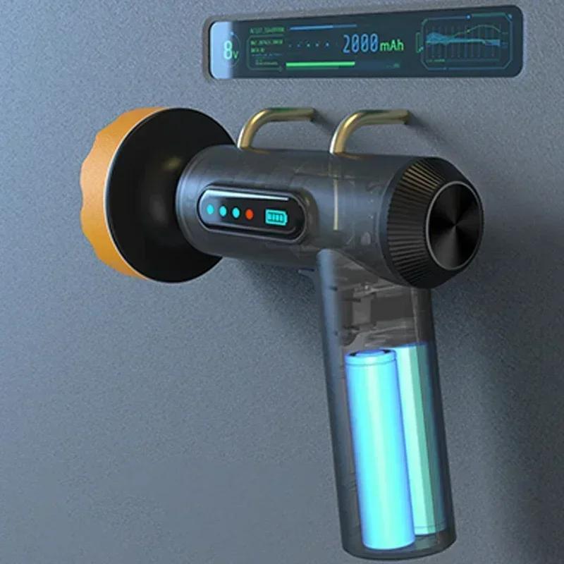 1 Set Wireless Car Polishing Machine - Digital Waxing Tool with Electric Mounted Polisher (Compact)