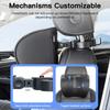 Leather Car Seat Headrest Cushion Multi-function Memory Foam Car Neck Pillow Adjustable Car Headrest Pillow Auto Accessories