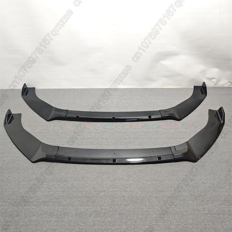 Front Bumper Canard Lip For Golf MK7 MK7.5 GTI GTD GTE R R-Line 2012-2020 Lower Splitter Diffuser Exterior Body Kits