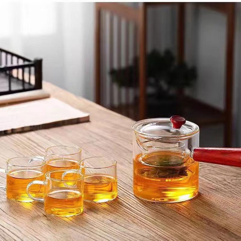 Shangqi Modern Glass Teapot Set with Infuser