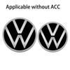 VW Polo Golf 4 5 1set Replace Type Car Rear Trunk Badges Lid Emblem Front Rear Logo Valve Cap For VW Golf 8 (MK8) T-ROC POLO Arten 21-23 AXZ1