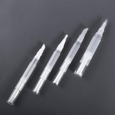 Transparent Twist Pen Rotating Repacking Vacuum Pen Empty Nail Oil Pen Travel Cosmetic Container