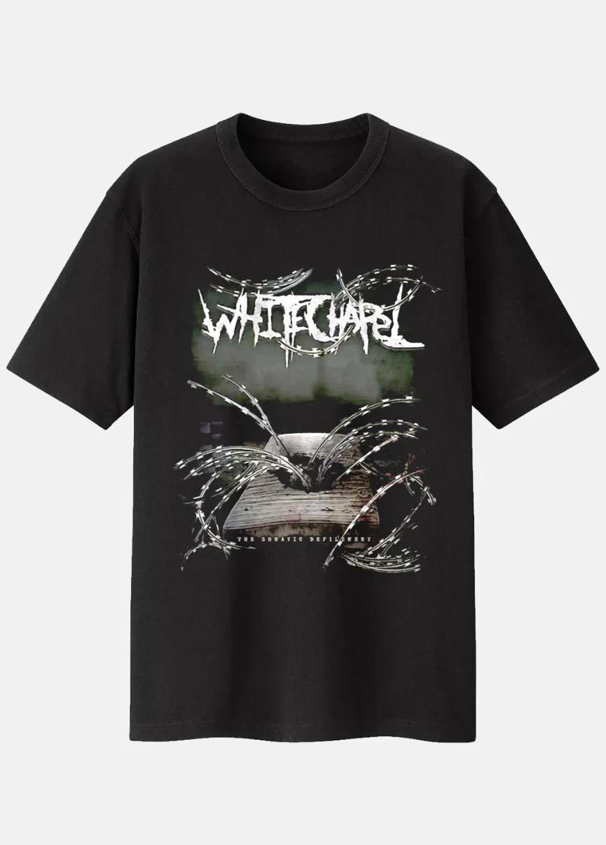 WhiteChapel Men s The Somatic Defilement Black All Size Gift Shirt L