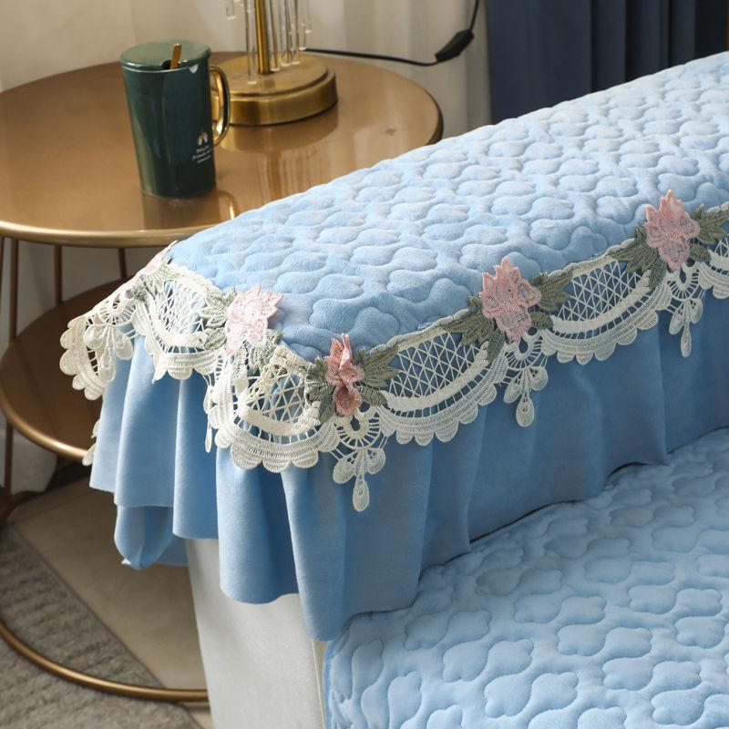 Plush Sofa Covers Four Seasons Sofa Towel Fabric Seat Cushion Backrest Towel Simple Modern Couch Cover Non-slip Sofa Bed Cover