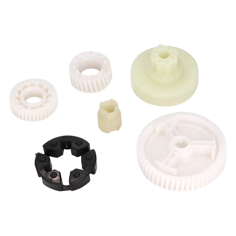 Gorgeri 6 Pcs Power Window Lift Regulator Motor Gear Repair Kit Front/Rear Power Window