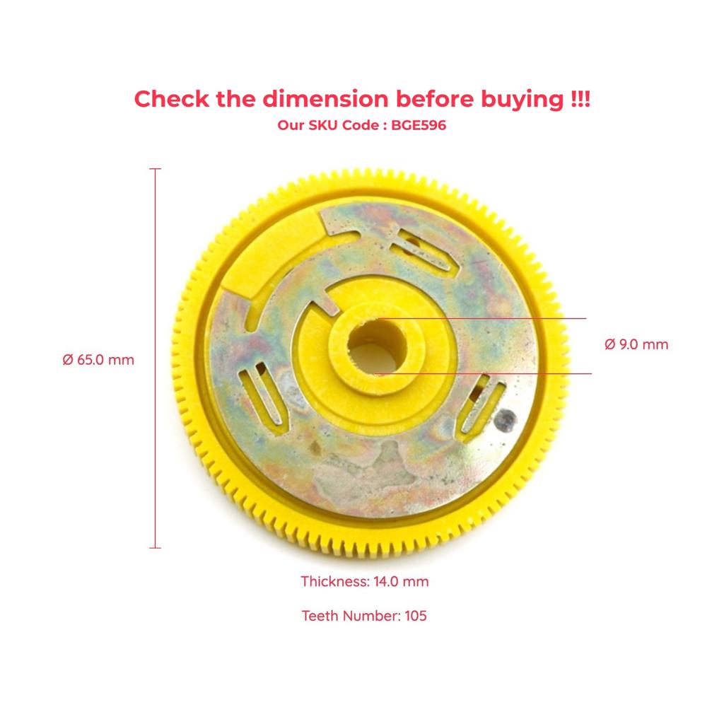 BROSS Auto Parts BGE596 Rear Window Wiper Motor 0390201532 Repair Gear for Ford Fiesta MK4 MK5 5-Door Only Ship From Turkey