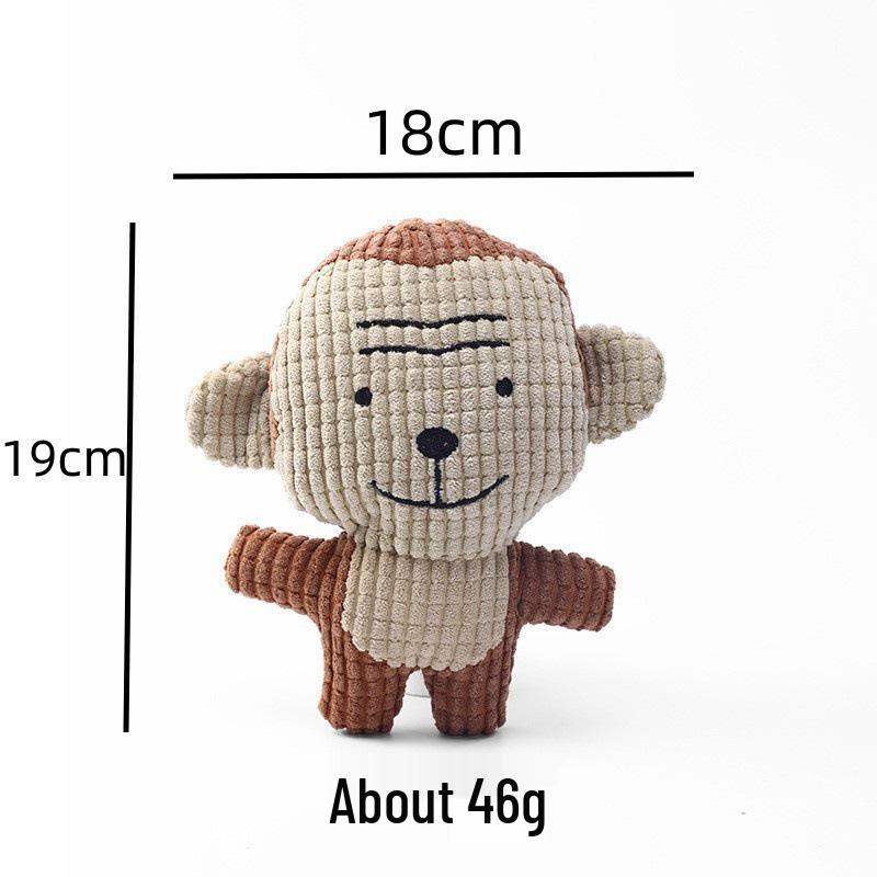 Sleepy Duck Dog Plush - Bite-Resistant Molar Toy for Medium Dogs, Self-Play & Boredom Relief with Sound