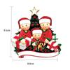 DIY Family Statue Christmas Decorations For Home Xmas New Year 2022 Christmas Decoration On Tree Ornament