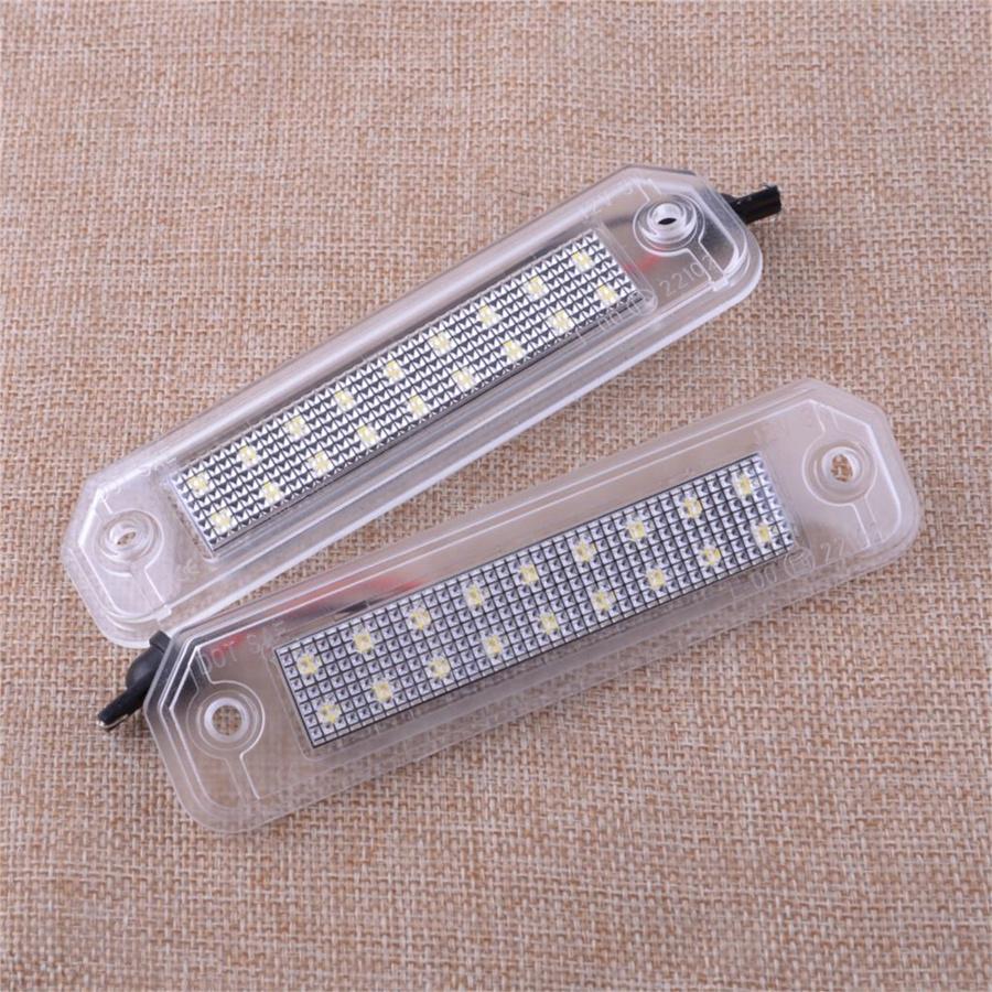 LED License Plate Lights Lamp For Honda Civic Del Sol Trunk 1993-1997
