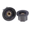 5Pcs Bakelite Knob Mf-B01 Mf-B02 Mf-B03 Hexagonal Potentiometer Band Switch Cap Inner Hole 6Mm Potentiometer Knobs