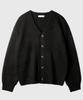 Jemut Hour Loose Fit Mohair Cardigan 4 Types Black Sokn2604