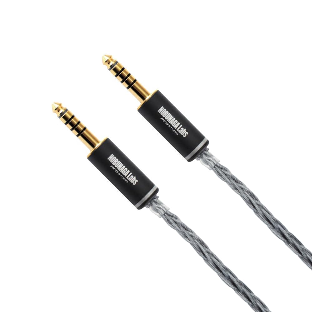 

NOBUNAGA Labs COMBINE Shinonome Short Cable [4.4mm 5-Pole Balanced/4.4mm 5-Pole Balanced] NLC-SIE
