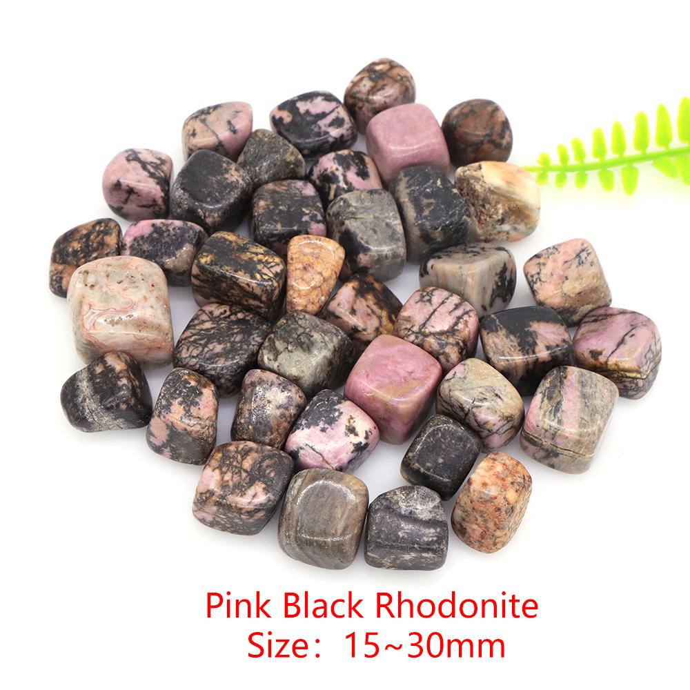 Natürliche Trommelsteine Gemischt Unregelmäßig Bunt Quarz Heilkristall Amethyst Mineral Gestein Exemplar Edelsteine Aquarium Dekoration