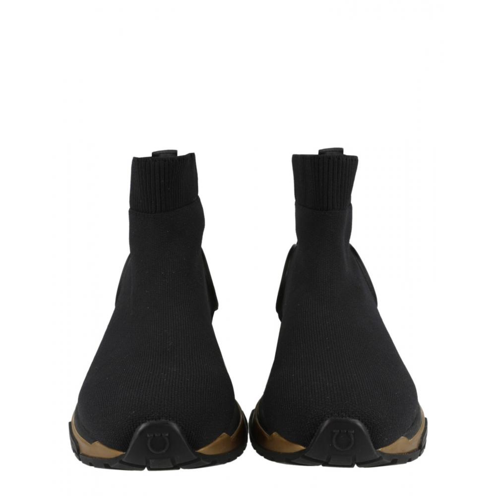 Salvatore Ferragamo Gardena Ankle Sock Sneakers Multi