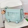 Wind Large-capacity Messenger Bag, Harajuku Simple and Versatile Tooling Style Messenger Bag Student Shoulder Bag