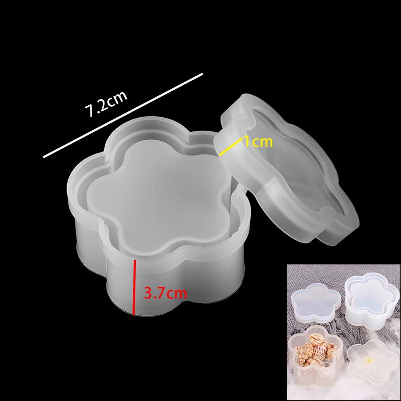 Multi-function Mushroom Storage Boxes Display Epoxy Resin Silicone Molds Making For DIY Aromatherapy Gypsum Mushroom Drip