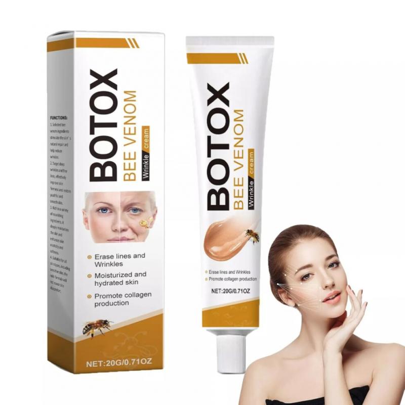 3PCS  Bee Venom Wrinkle Cream Bee Venom Skin Treatment Cream Anti-Wrinkle Firming Anti-Aging Moisturizing Lifting & Recovery for All