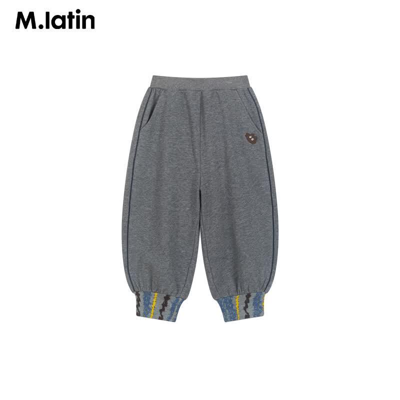 M.Latin Boys' Fun Pocket Colorblock Knit Jogger Pants