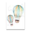 Kind Abenteuer Poster Druck Aquarell Kunstwerk Flugzeug Ballon Leinwand Malerei Wand Bild Nordic Kinder Junge Schlafzimmer Dekoration