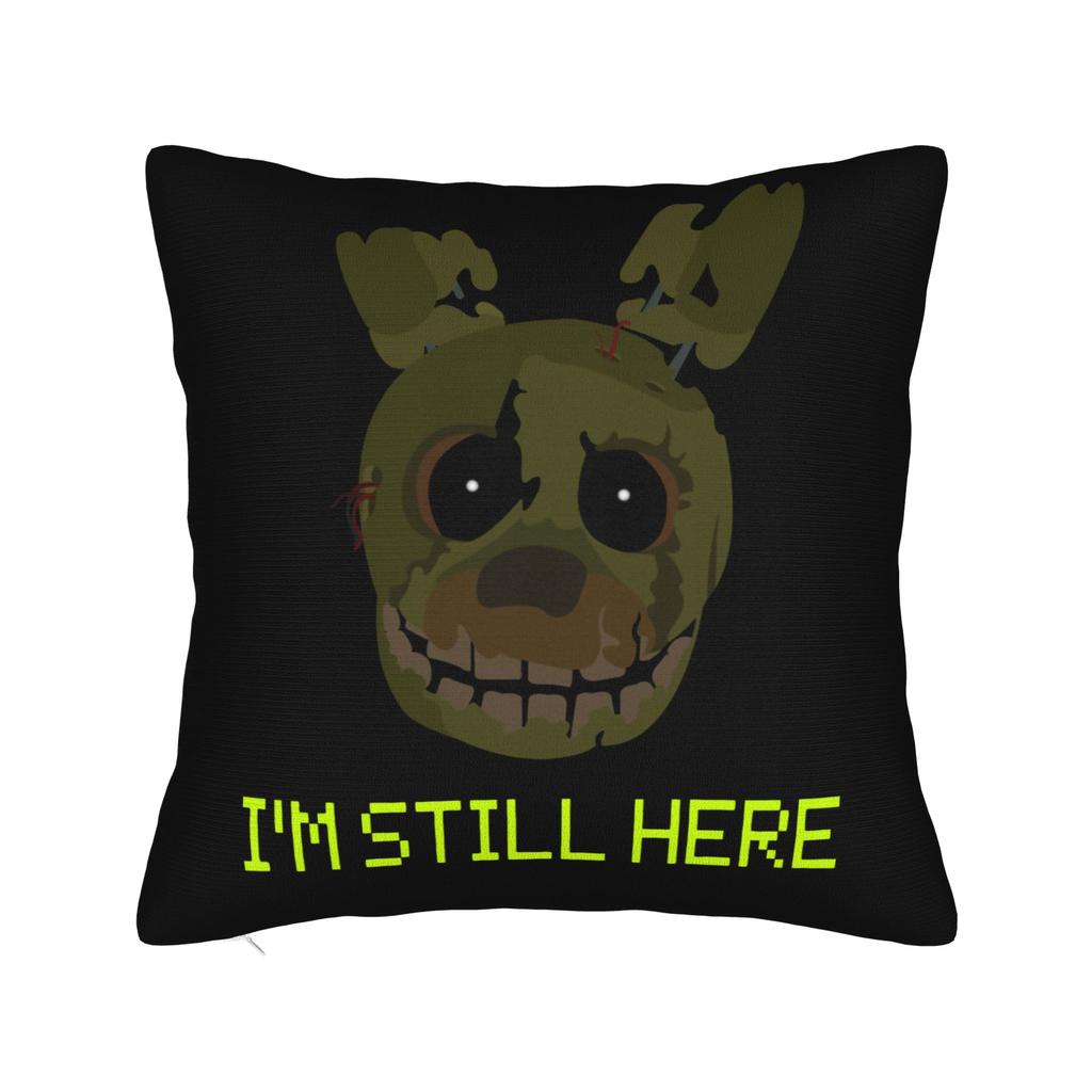 Fnaf Horror Rock Music Pillowcase Polyester Cushion Cover Gift Pillow Case Cover Home Dropshipping 45X45Cm