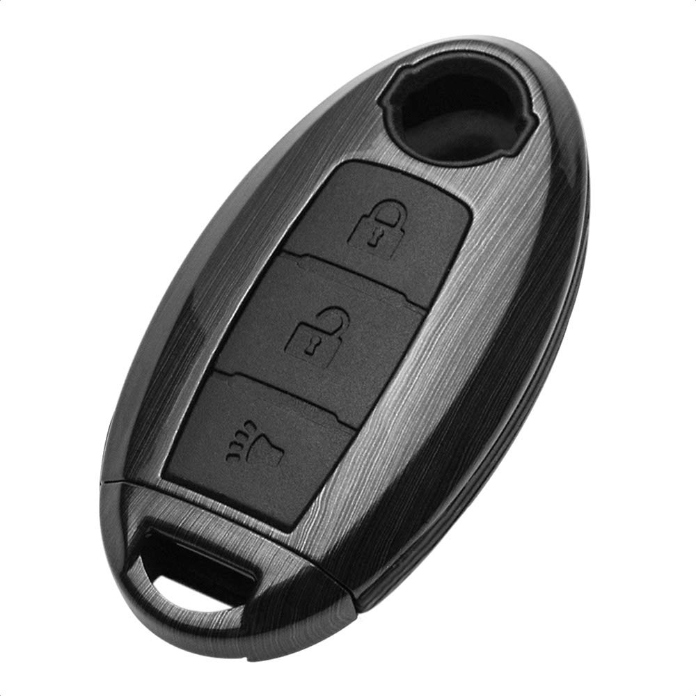 

TANGSEN Чехол-накладка для ключа-брелока Совместим с Infiniti Nissan Бесключевой пульт дистанционного управления EX35, EX37, FX35, FX37, FX45, FX50, Q70, QX50, QX70, 370Z, Armada,