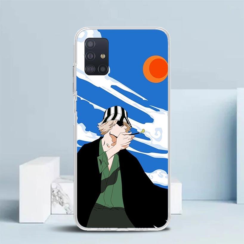 Bleach Kisuke Urahara Phone Case For Samsung Galaxy A52 A32 A22 A12 A51 A50S A30S A10S Note 20 Ultra 10 S10 Plus A31 A20 A71 A72