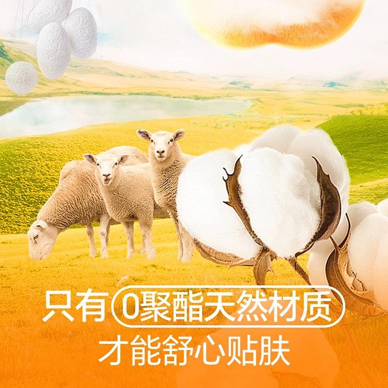 Silk Warm Fleece Heating Warm Clothes Women's Inner Top Fleece Thickened Turtleneck Autumn Clothes Sheep Wool Bottoming Shirt Winter