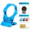 Adjustable Single Hole Bracket 2in 52mm Aluminum Auto Gauge Meter Pod Mount Holder Car Pillar Gauge Meter Mount Bracket