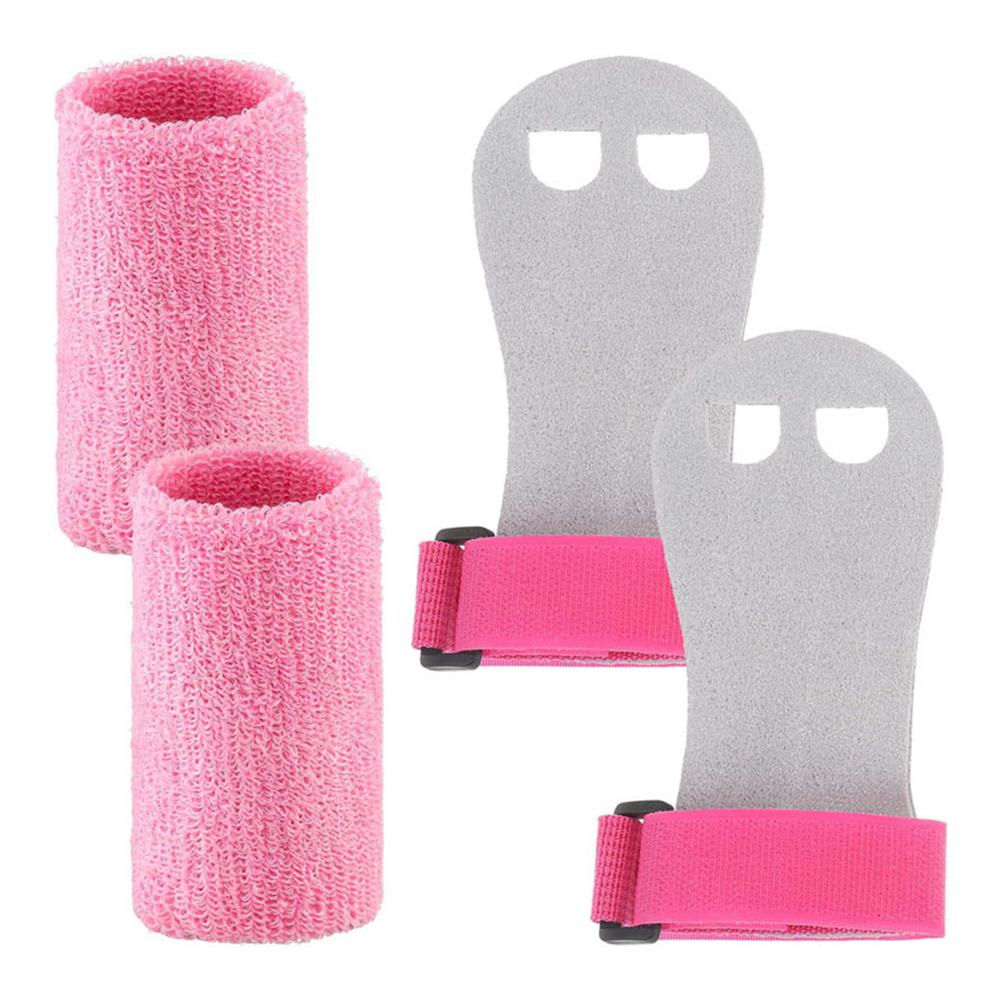 Gymnastics Grips Wristbands Sets for Girls Youth Kids Gymnastic Hand Grips Gymnastic Bar Palm Protection and Wrist Support Palm