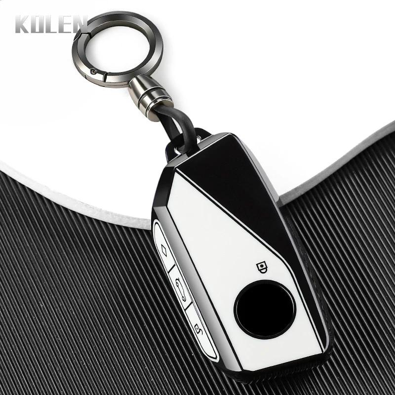 New Tpu Car Key Case Cover For Bmw I7 X7 G07 Lci Ix I20 X1 X3 X5 U11 5 7 Series G70 G09 Xm U06 G81 M3 Protected Shell Keychain