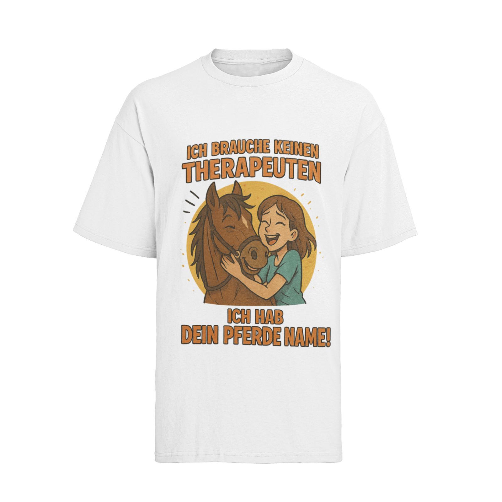 Персонализированный подарок для верховой езды Имя лошади Женская рубашка Оверсайз S